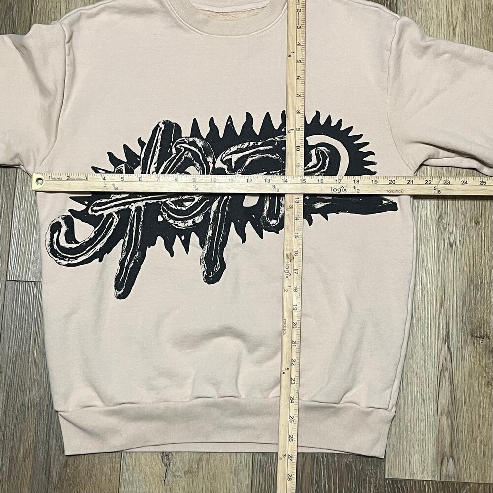 Travis Scott Utopia Crewneck Sweatshirt Mens Small Cactus Jack Concert Merch EUC - Picture 5 of 5